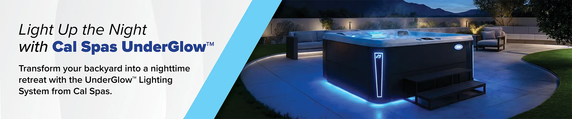 Calspas hot tub being used in a family setting - Mena